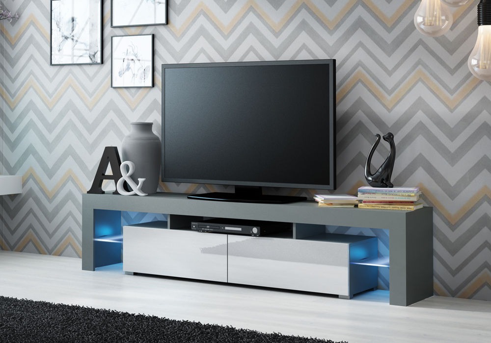 2cc24b6ba831a821287bcc66086f2f54d10526da Duo szafka rtv 200 cm