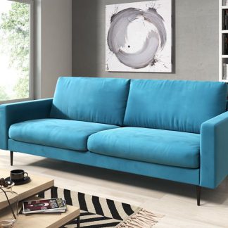Sofa bella 3-osobowa morska zieleń