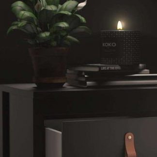 Madrid komoda 4+4 czarny mat