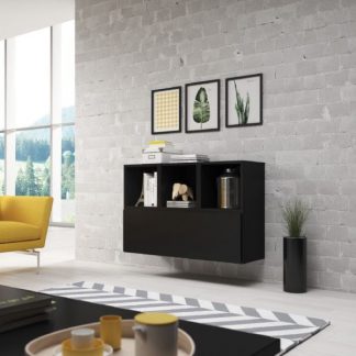 Nowoczesna komoda rock 12 czarny mat
