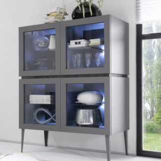 Komoda 4d na nogach metalowych asti