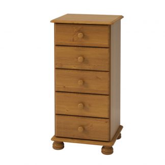 Richmond bejcowana/lakierowana romantyczna komoda 5s