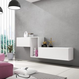 Nowoczesna komoda rock 11 biały mat