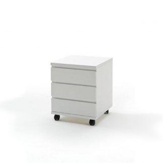 Barney kontenerek pod biurko biały wysoki połysk