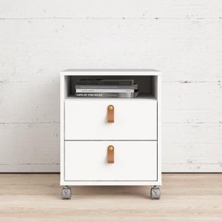 Kontenerek function plus 2 biały mat