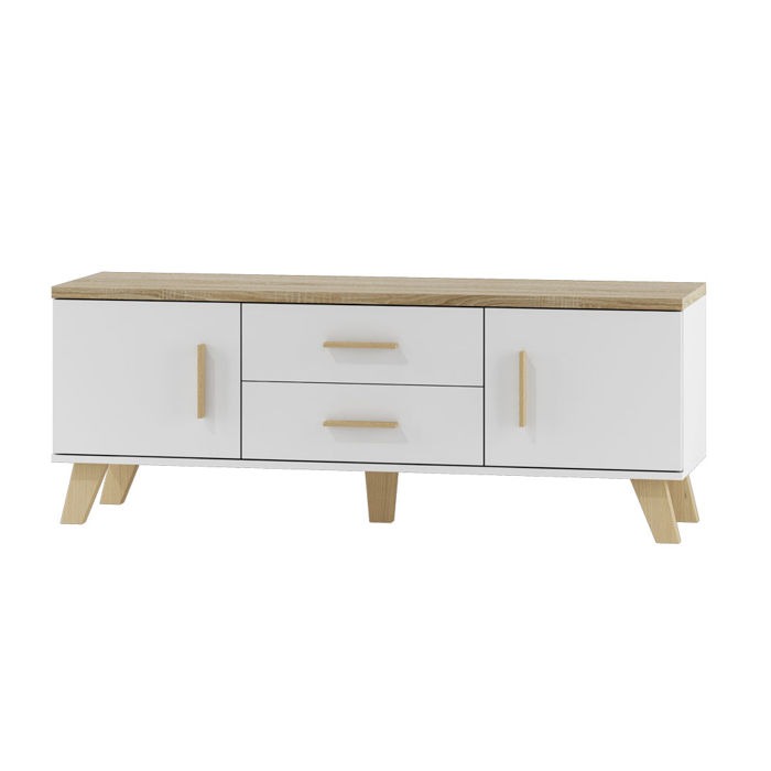 ebb77c9a9be2a75421202faf7ea3fbaeeb01b1ec Livorno szafka rtv 140cm w stylu skandynawskim